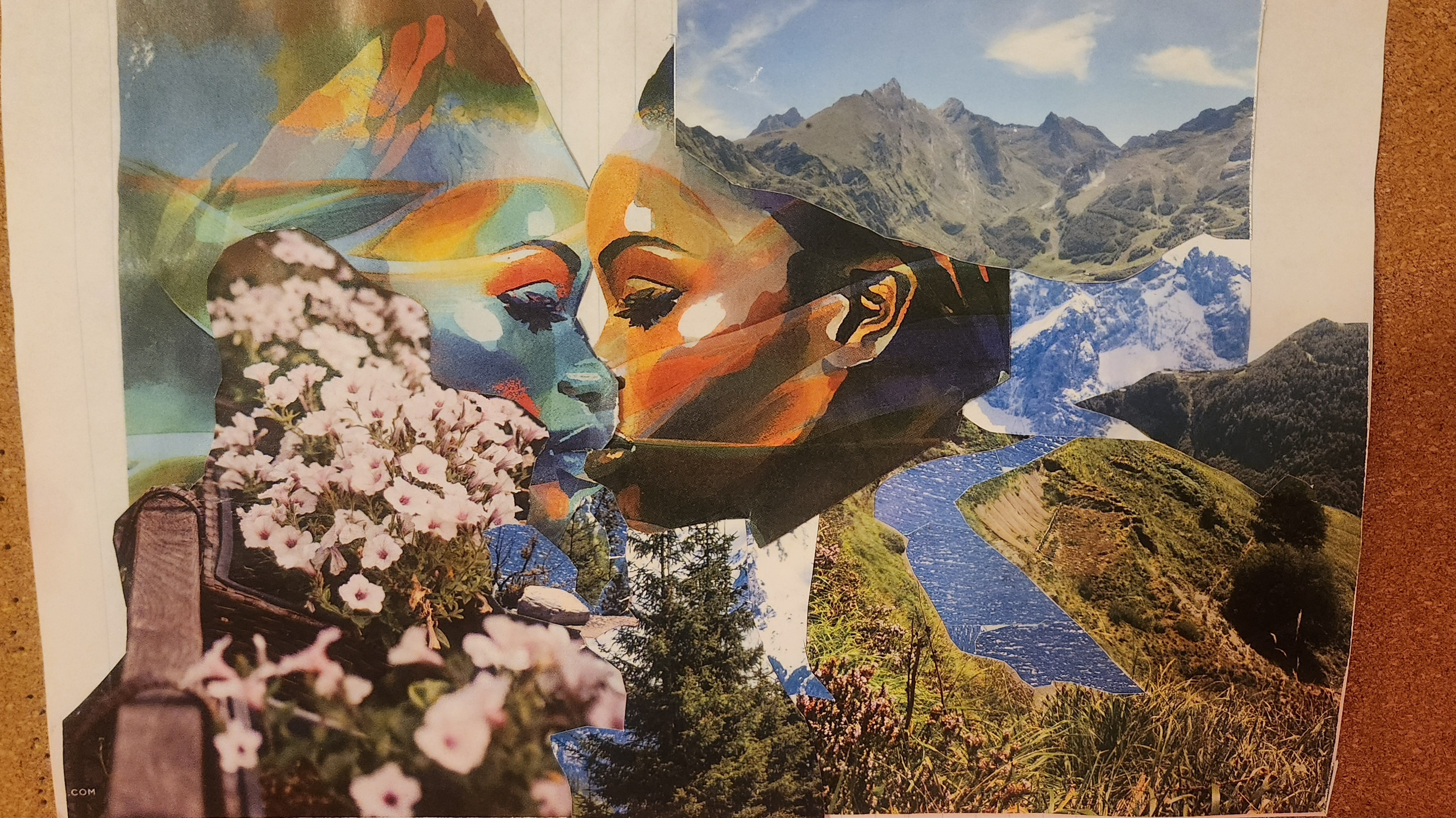 daybreak initial collage